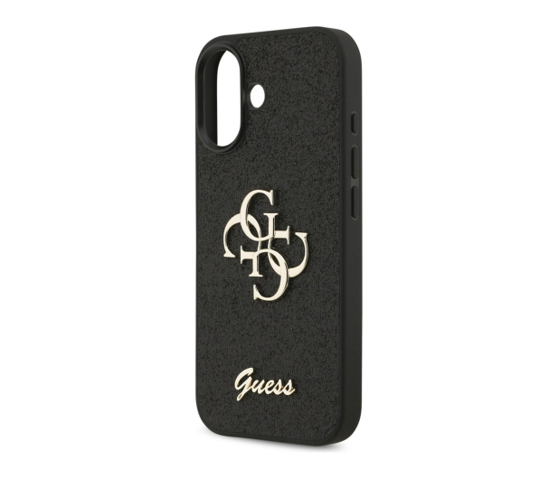 Guess Fixed Glitter Big 4G do iPhone 17 czarny - 1365523 - zdjęcie 5